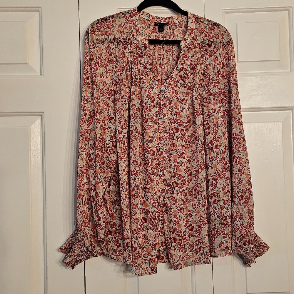 Torrid Floral Shirt Size 1